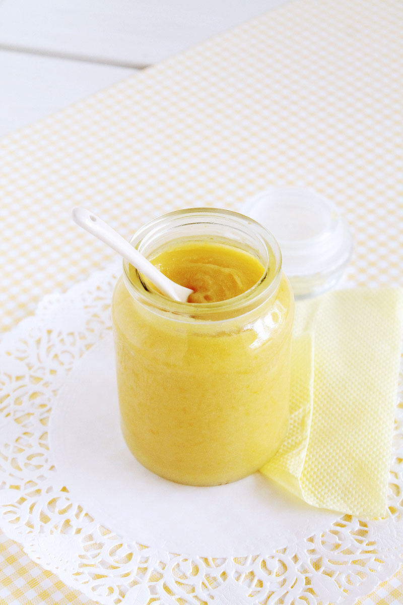 Σπιτική lemon curd